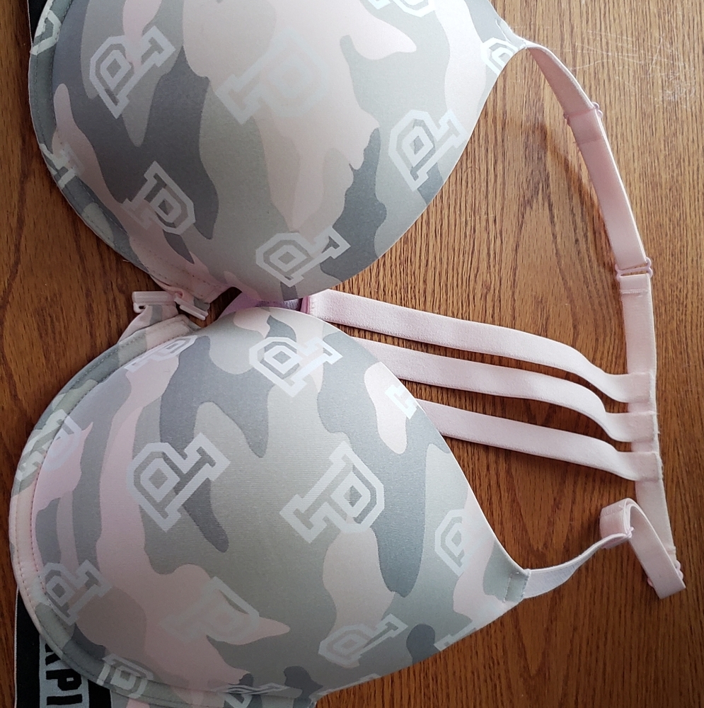 Pink bra